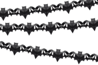 Paper Bat Garland - 4 m - 1 - Halloween Balloons - 10doigts.com - Halloween Balloons - 10doigts.fr