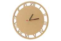 Roman Numerals Clock in Medium - 1 - Craftable Clocks - 10doigts.com - Craftable Clocks - 10doigts.fr