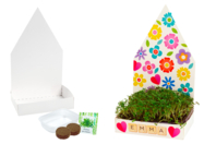 jardinera casitas flores - Kits de naturaleza y fauna: construye tu mini selva en casa. - 10doigts.fr