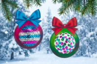 Christmas Baubles Sequin Kit - 4 Pieces - 2 - DIY Christmas Ornaments - 10doigts.com - DIY Christmas Ornaments - 10doigts.fr