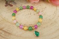 Kit pulsera de perlas chic mamá - Kits creativos para el Día de la Madre - 10doigts.fr