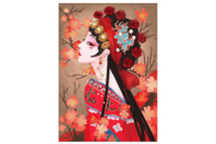 Diamond Painting Kit Empress - 30 x 40 cm - 1 - Diamond Painting: Complete Kit - 10doigts.com - Diamond Painting: Complete Kit - 10doigts.fr