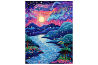 Diamond Painting Kit Enchanted River - 30 x 40 cm - 1 - Diamond Painting: Complete Kit - 10doigts.com - Diamond Painting: Complete Kit - 10doigts.fr