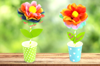 kit de fabricación de flores - Kits listos para usar - 10doigts.fr