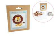 Cross Stitch Kit: Lion - 1 - Sewing Kits - 10doigts.com - Sewing Kits - 10doigts.fr