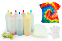 Tie and Dye Painting Kit - 6 Colors - 1 - Fabric Paint - 10doigts.com - Fabric Paint - 10doigts.fr