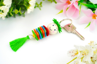 Spring Keychain Kit - 6 Pieces - 1 - Ready-to-use Kits - 10doigts.com - Ready-to-use Kits - 10doigts.fr