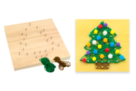 Christmas Tree String Art Kit - 1 - String Art - 10doigts.com - String Art - 10doigts.fr