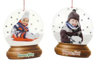 Snow Globe Ornament Kit - 6 Pieces - 1 - Christmas Creative Kits for Children - 10doigts.com - Christmas Creative Kits for Children - 10doigts.fr