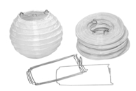 Decorative Lanterns - 6 Pieces - 1 - Lanterns - 10doigts.com - Lanterns - 10doigts.fr