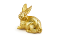 Lapin doré en résine - 1 - Easter Decorative Accessories - 10doigts.com - Easter Decorative Accessories - 10doigts.fr