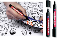 Black Permanent Markers - 1 - Permanent Markers - 10doigts.com - Permanent Markers - 10doigts.fr