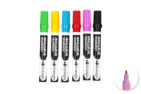 Permanent Multi-Surface Markers - 6 Colors - 1 - Permanent Markers - 10doigts.com - Permanent Markers - 10doigts.fr