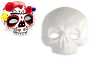 máscara calaveras - Máscaras creativas para niños - 10doigts.fr
