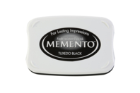 Maxi encreador negro Memento secado rápido waterproof - Tampón - 10doigts.fr
