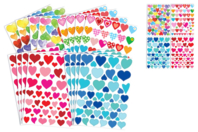 Mega Heart Sticker Set - 1 - Heart Stickers - 10doigts.com - Heart Stickers - 10doigts.fr