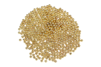 micro perlas doradas - Abalorios de Plástico - 10doigts.fr