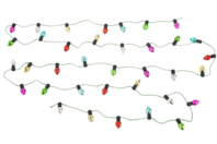 Mini Christmas Decorative Garland - 1 - Small Christmas Decorations - 10doigts.com - Small Christmas Decorations - 10doigts.fr