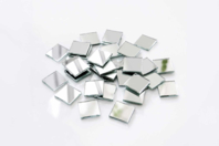 Square Mirrors 1.5 cm - 30 pieces - Adhesive Mirrors - 10doigts.fr