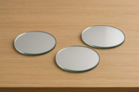 Round Mirrors 12 cm - 3 Pieces - 1 - Decorative Mirrors - 10doigts.com - Decorative Mirrors - 10doigts.fr