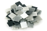 mosaico gris - Mosaicos de vidrio - 10doigts.fr