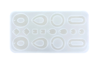 molde de silicona para pendientes de resina DIY - Moldes para yeso, jabón, cemento ... - 10doigts.fr
