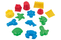 Sand Modeling Molds - 14 Pieces - 1 - Modeling Sand - Molding and Casting - 10doigts.com - Modeling Sand - Molding and Casting - 10doigts.fr