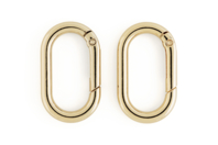 mousqueton ovale doré - Keychains - 10doigts.fr