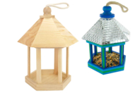 Wooden Kiosk Birdhouse - 21 cm - 1 - Wooden Birdhouses and Feeders - 10doigts.com - Wooden Birdhouses and Feeders - 10doigts.fr
