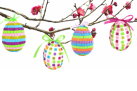 Decorative Mosaic Eggs - 6 pcs - 1 - Easter Craft Kits - 10doigts.com - Easter Craft Kits - 10doigts.fr