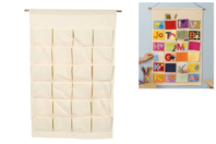 Organizador a suspender - Algodón, lino - Textiles - 10doigts.fr