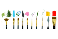 herramientas de pintura - Pinceles - 10doigts.fr