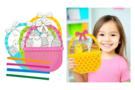 Easter Weaving Baskets - 4 Pieces - 1 - Easter Craft Kits - 10doigts.com - Easter Craft Kits - 10doigts.fr