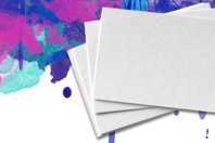 gouache - Papeles blancos - 10doigts.fr