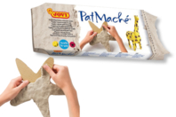 Papel maché listo para usar - Papel maché - Pastas autoadaptables - 10doigts.fr