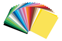 Papel medio multicolor, 25 x 35 cm - 25 hojas - Papel de dibujo - 10doigts.fr
