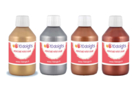 10doigts Metallic Acrylic Paint, 250 ml - 4 Colors - 1 - Effect Acrylic Paint - 10doigts.com - Effect Acrylic Paint - 10doigts.fr