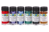 Marbling Paint Set - 6 Metallic Colors - 1 - Marbling Paint - 10doigts.com - Marbling Paint - 10doigts.fr