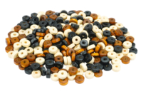 Wooden Washer Beads - 500 Beads - 1 - Wood Beads - 10doigts.com - Wood Beads - 10doigts.fr