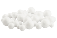 Small Styrofoam Balls - 60 Pieces - 1 - Styrofoam Balls - 10doigts.com - Styrofoam Balls - 10doigts.fr