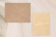 placas de madera MDF rectángulo - Siluetas de madera - 10doigts.fr