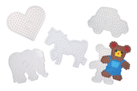 XXL Iron-On Bead Plates - 5 Pieces - 1 - Ironing Bead Accessories - 10doigts.com - Ironing Bead Accessories - 10doigts.fr