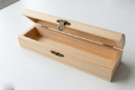 Wooden Pencil Box - 20 x 4.3 cm - 2 - Wooden Boxes - 10doigts.com - Wooden Boxes - 10doigts.fr