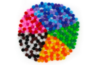 pompones camaïeu - Pompones para manualidades creativas - 10doigts.fr
