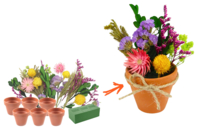 Dried Flower Composition Kit - 6 Pieces - 1 - Parent's Day Kits - 10doigts.com - Parent's Day Kits - 10doigts.fr