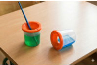 pots antiverse en plastique - Paletas y organizadores - 10doigts.fr