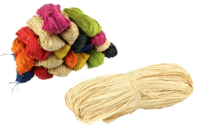 Natural Raffia - 1 - Raffia and Straw - 10doigts.com - Raffia and Straw - 10doigts.fr