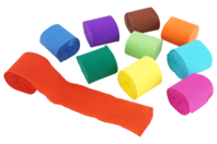 rollo de cinta de papel crepé - Papel crepé - 10doigts.fr