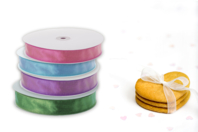 Organza Ribbons - 6 Colors - 1 - Ribbons and Bows - 10doigts.com - Ribbons and Bows - 10doigts.fr