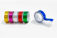 Cintas adhesivas multicolores holográficas - 6 unidads - Adhesivos coloridos y Masking tape - 10doigts.fr